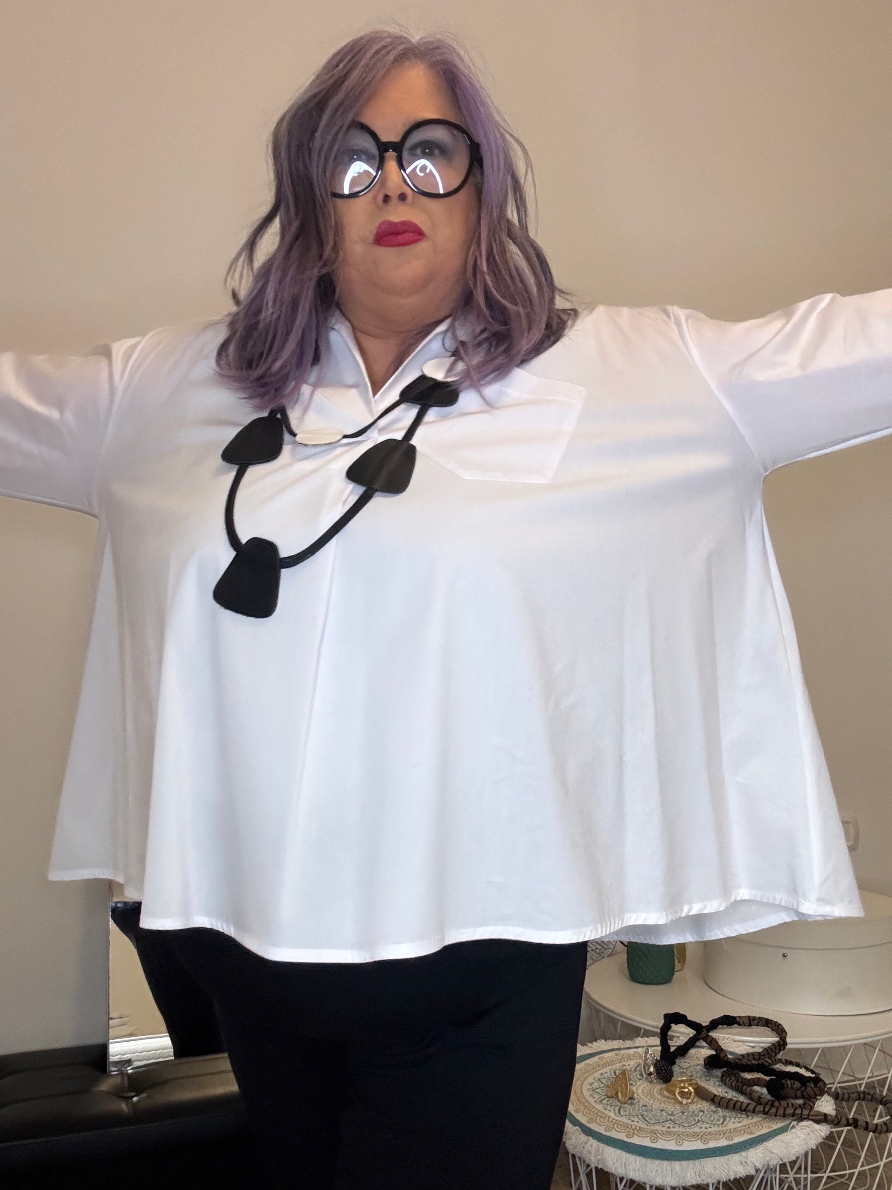 CAMICIA MARIANNA COLOR BIANCO