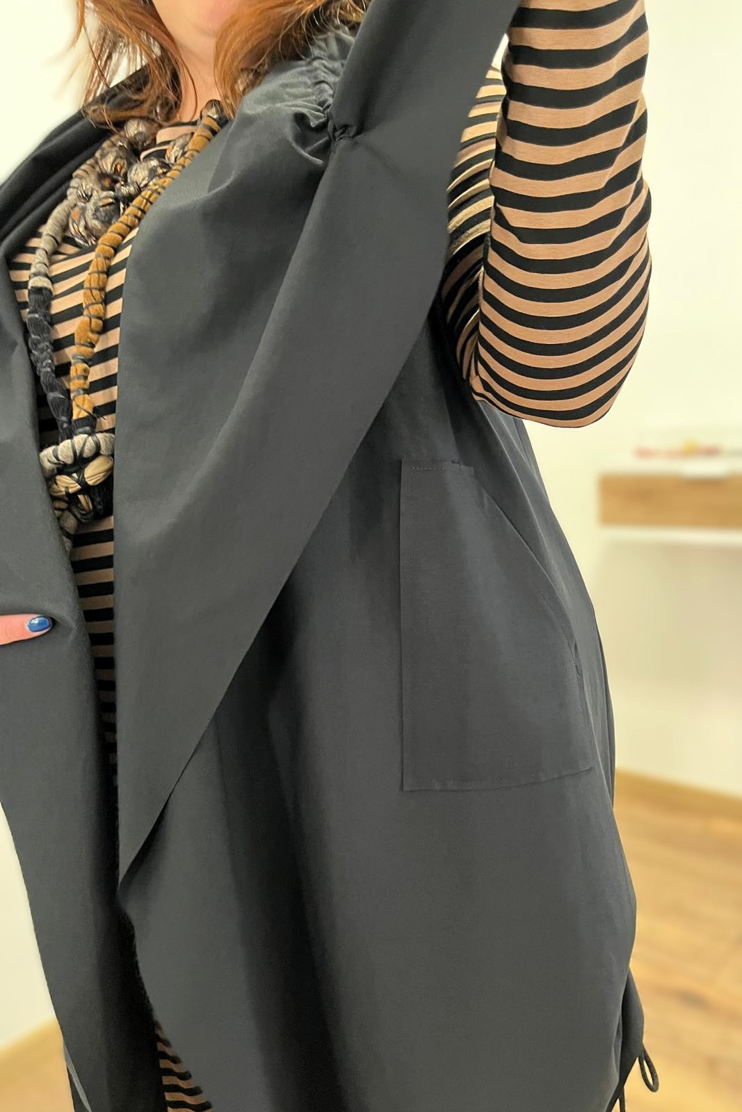 GILET DRAPPY