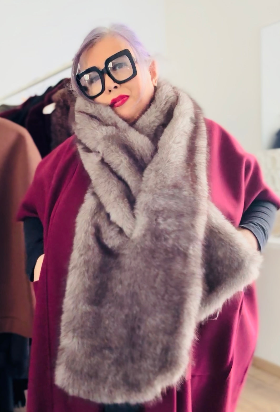 Collo Clean ecopelliccia