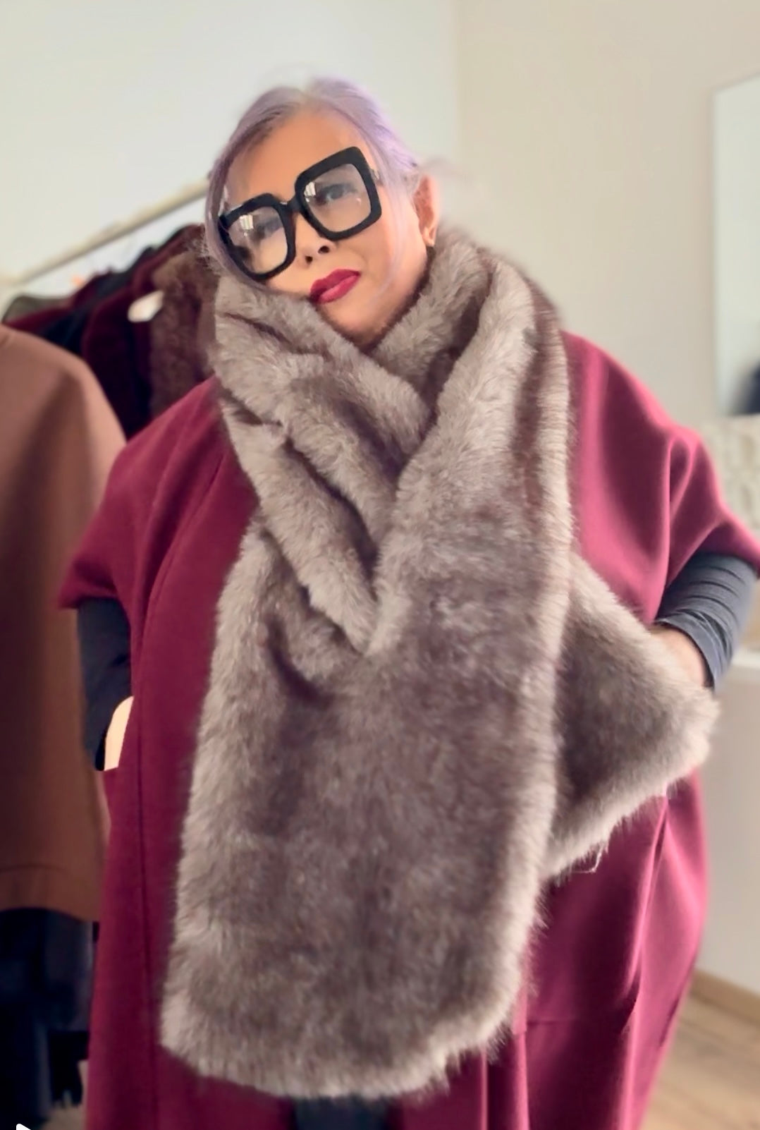 Collo Clean ecopelliccia