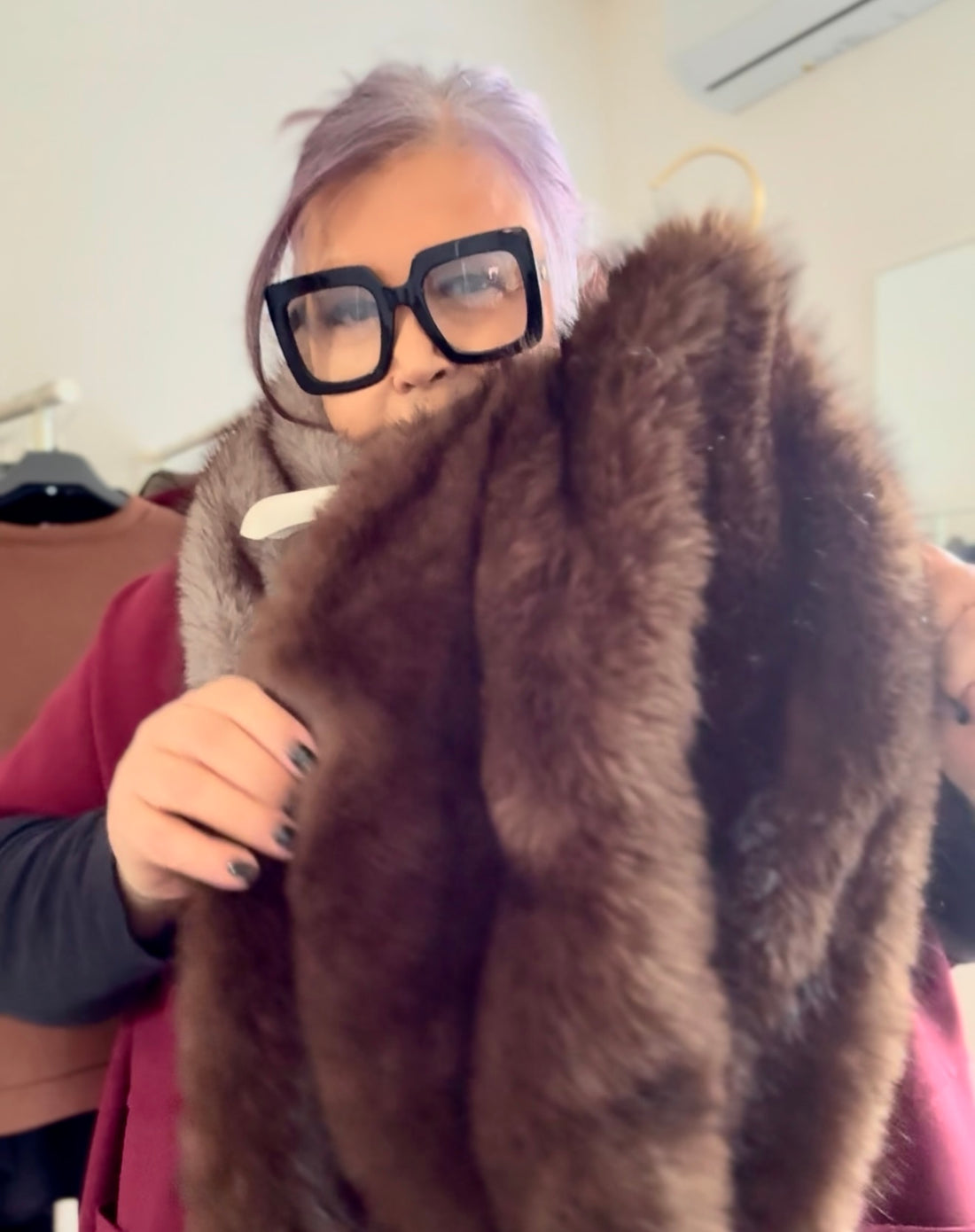 Collo Clean ecopelliccia