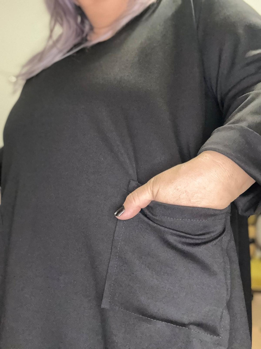 Maglia asimmetrica Rachele