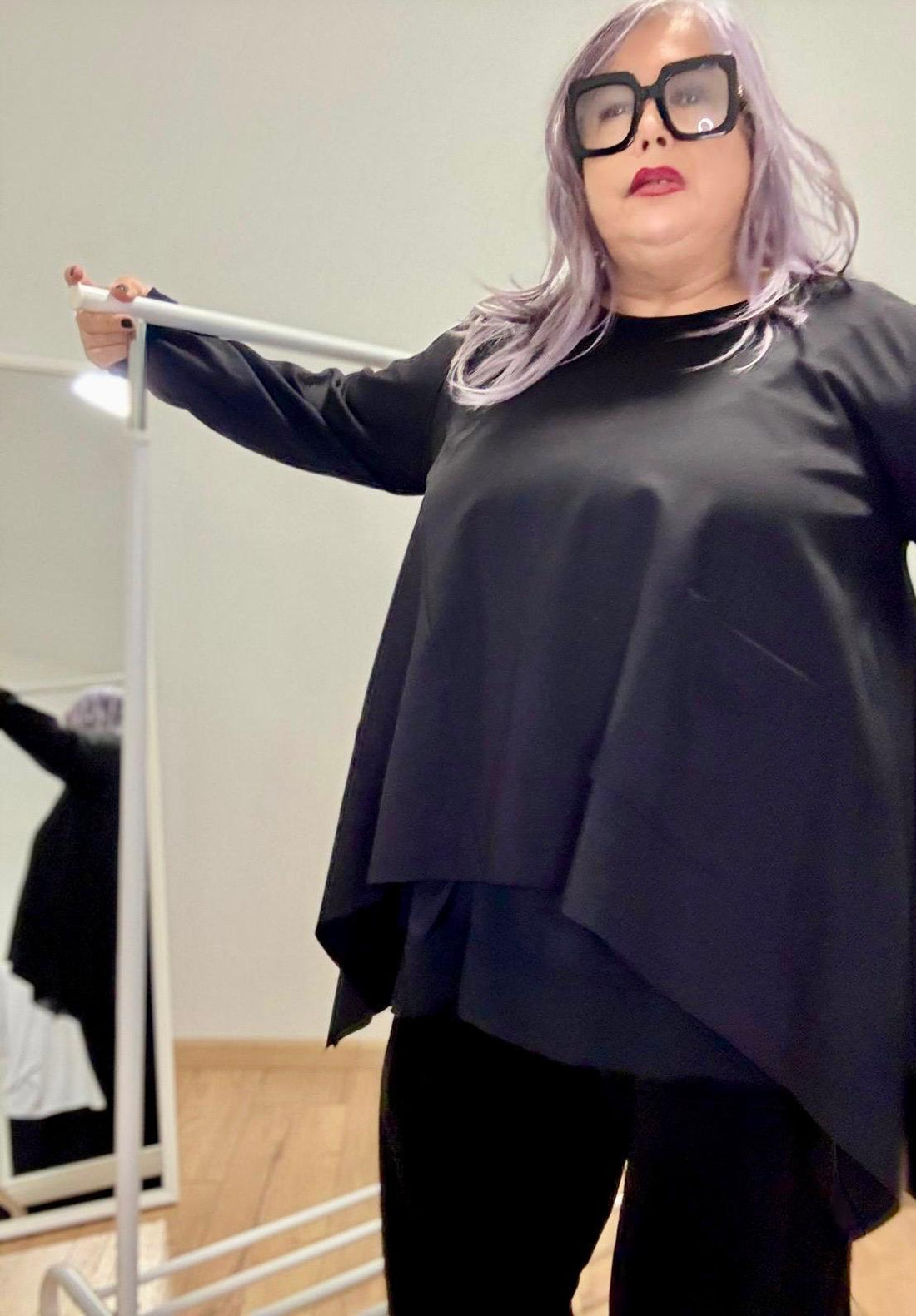 Maglia asimmetrica Rachele