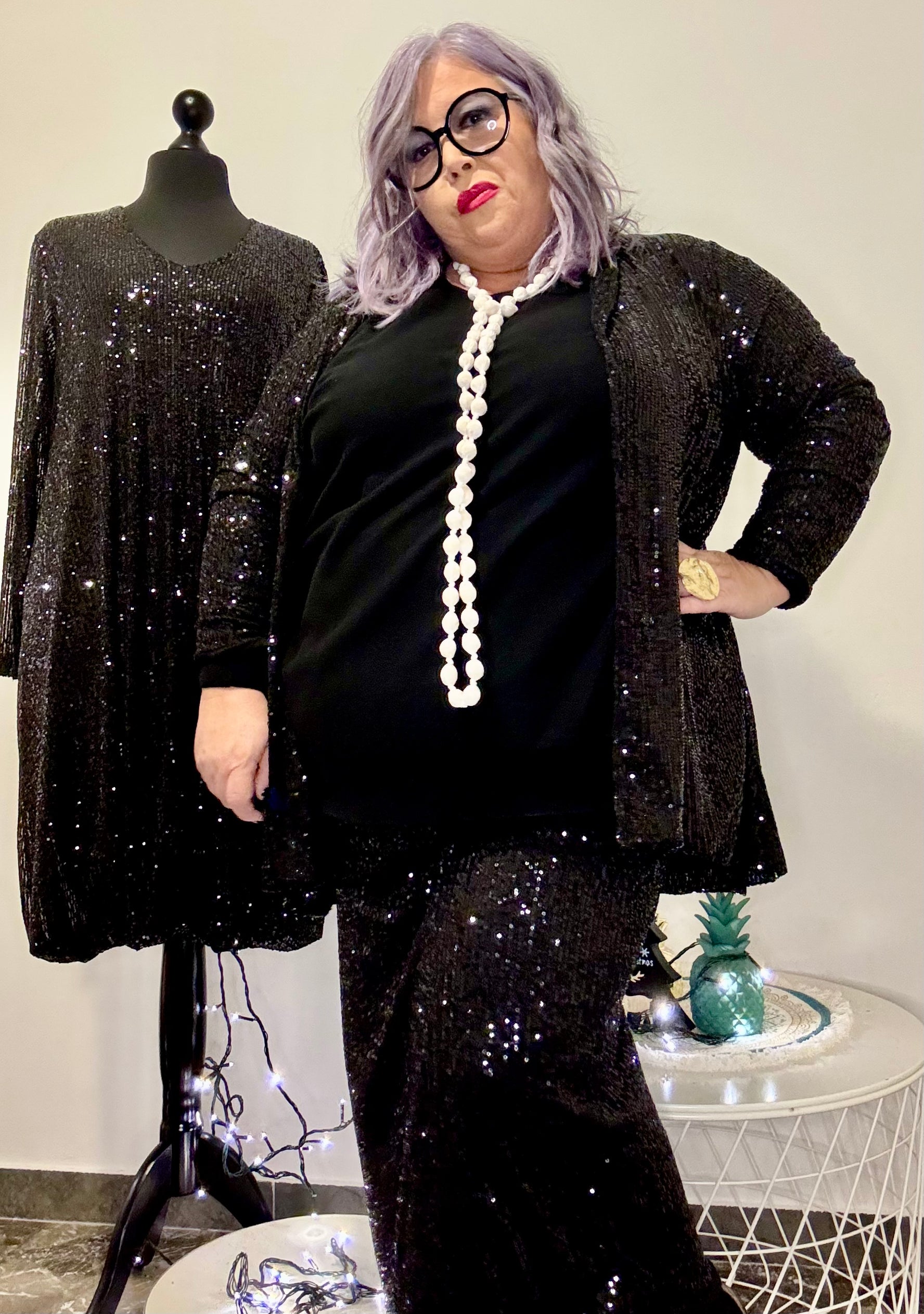 GIACCA PAILLETTES