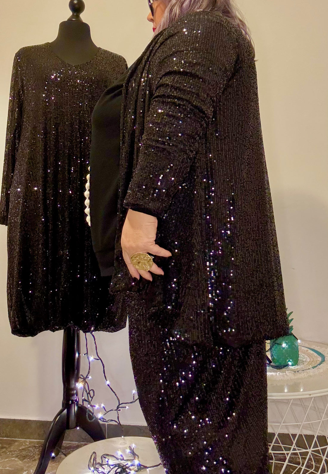 GIACCA PAILLETTES