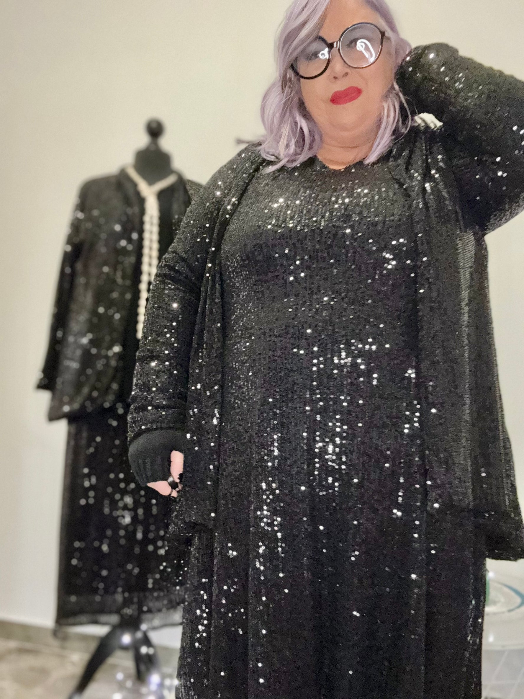 ABITO PAILLETTES