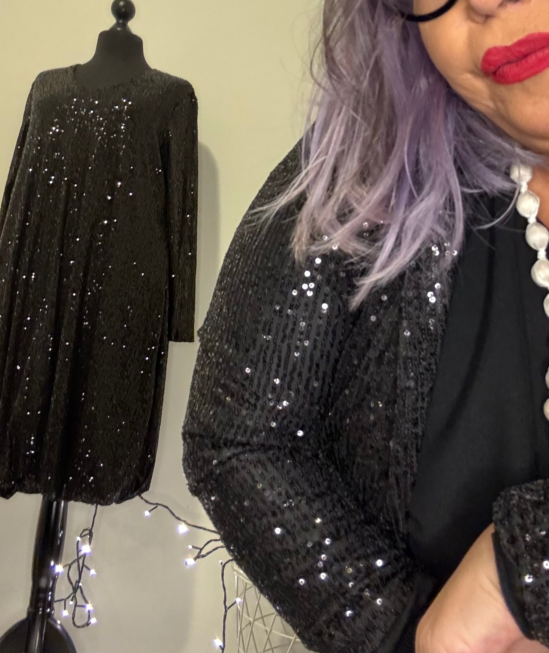 ABITO PAILLETTES