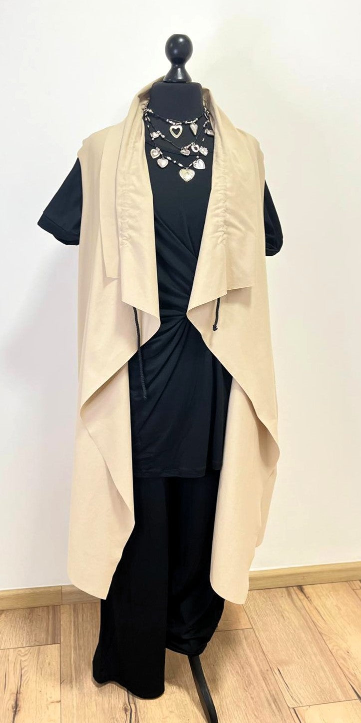 GILET DRAPPY